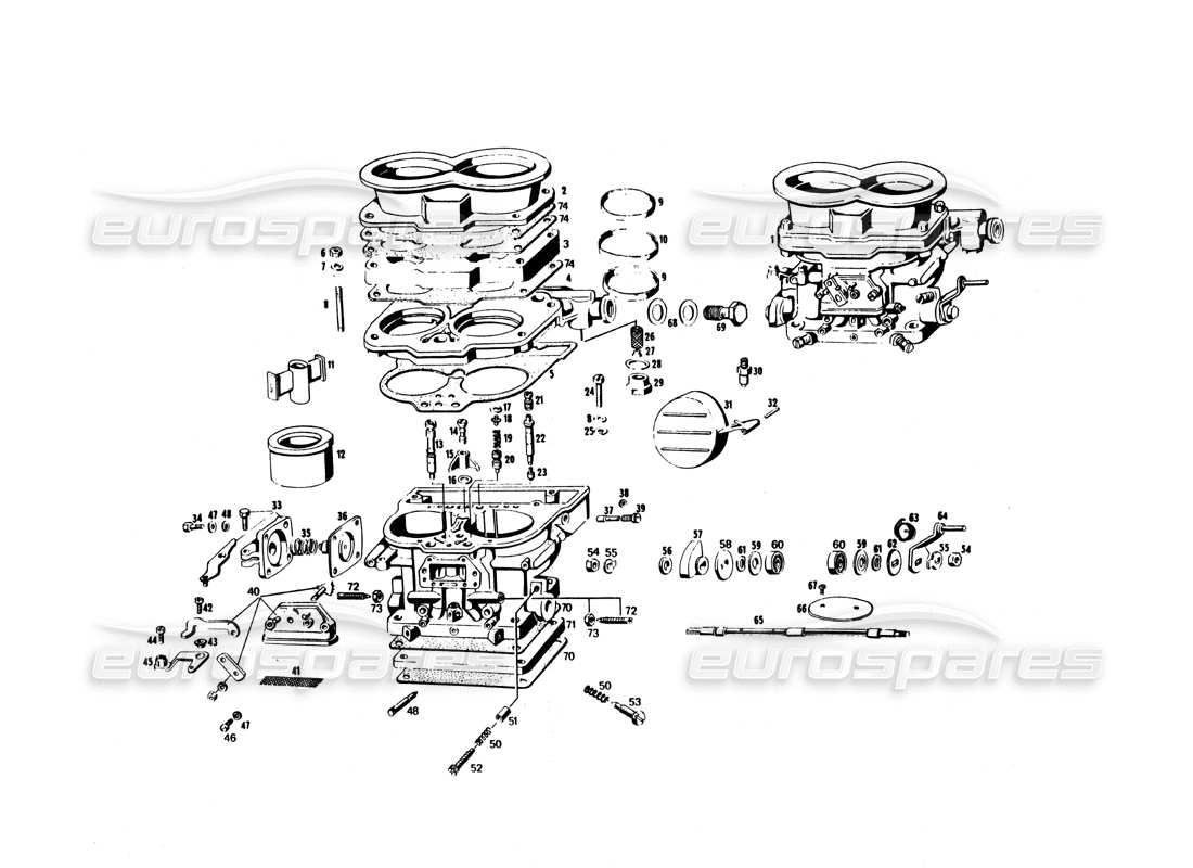 teilediagramm mit der teilenummer vrn 65819