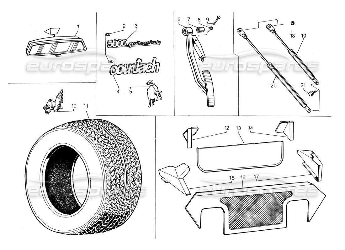 teilediagramm mit der teilenummer 007059034