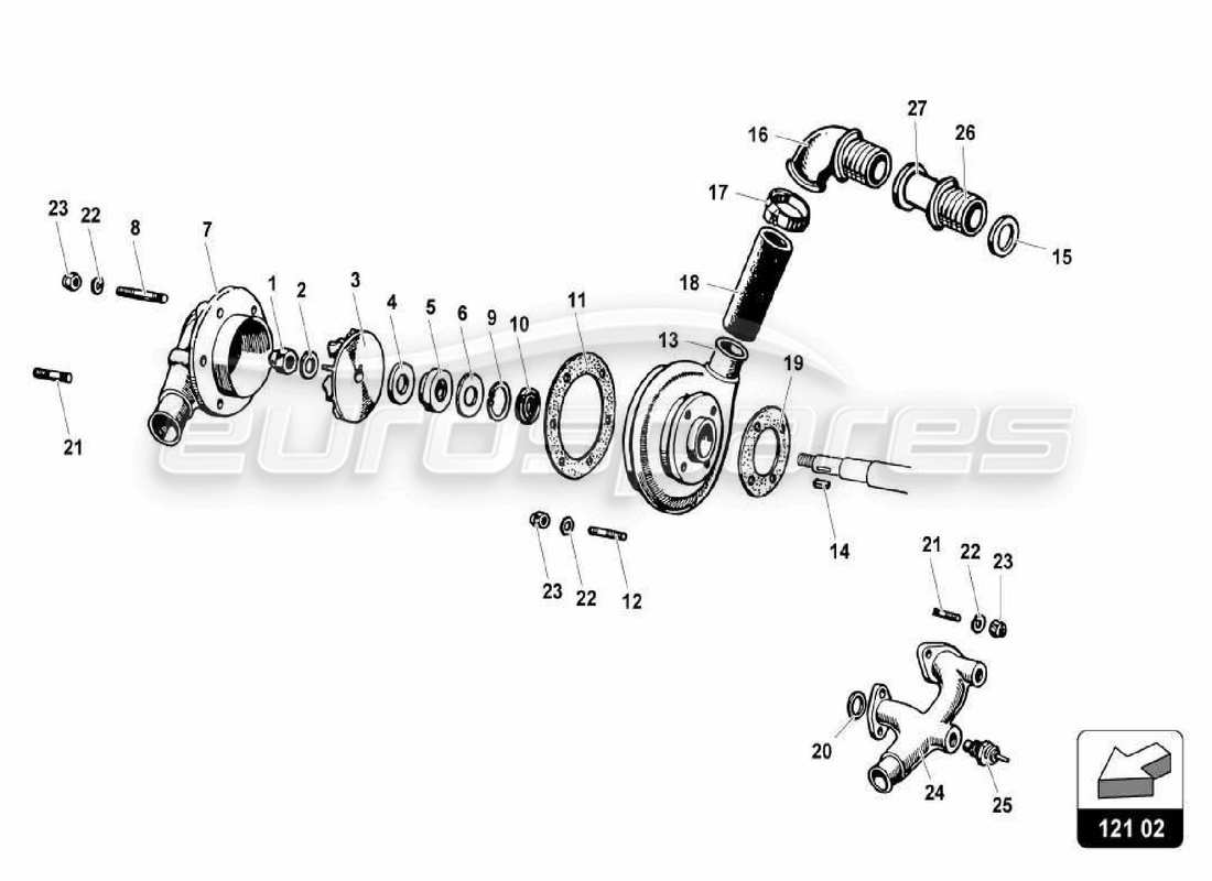 teilediagramm mit der teilenummer 001703590