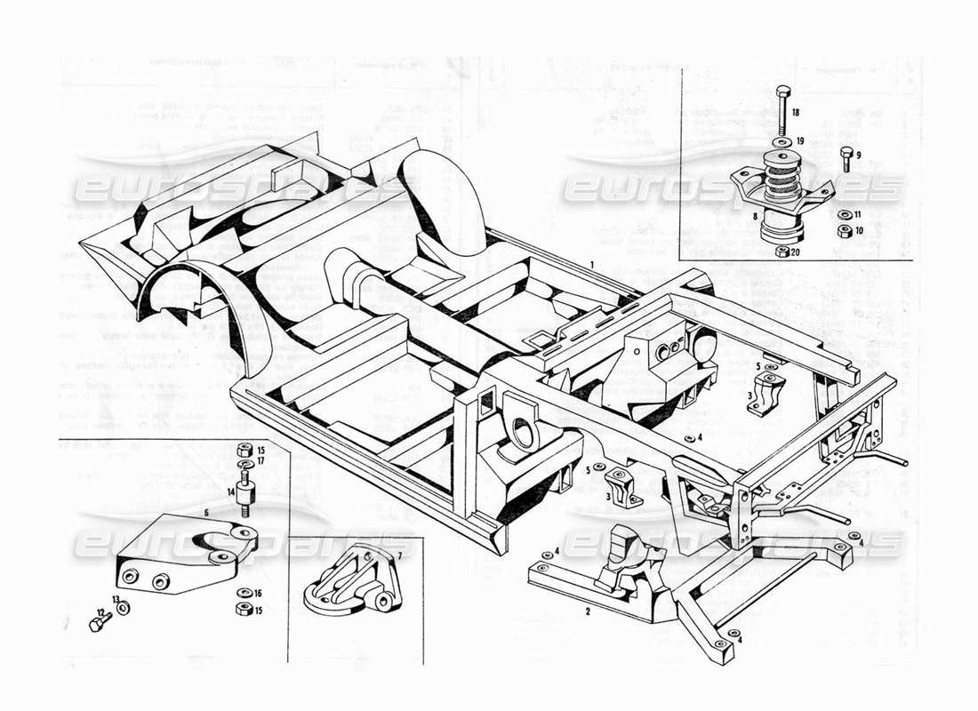 teilediagramm mit der teilenummer 107 ct 61069