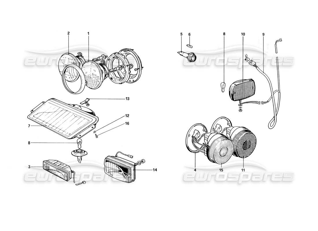 teilediagramm mit der teilenummer 61005000