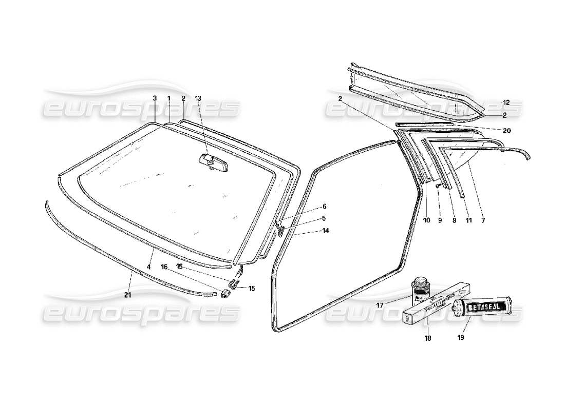 teilediagramm mit der teilenummer 61452600