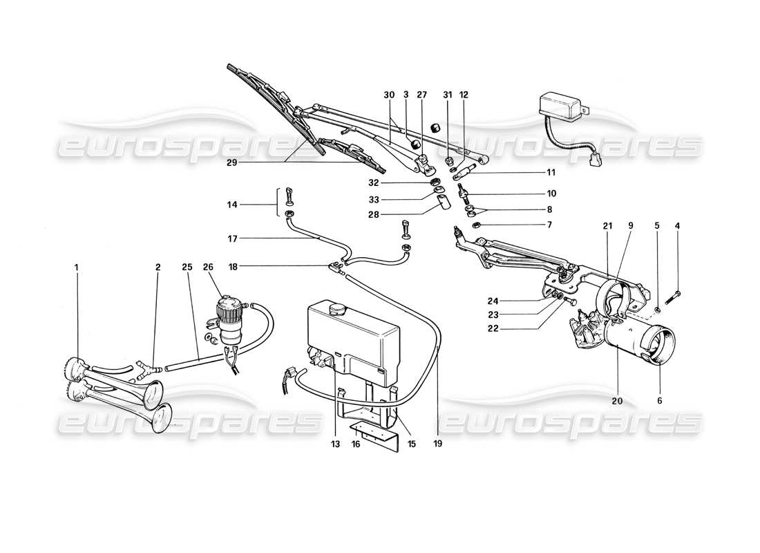 teilediagramm mit der teilenummer 61034500