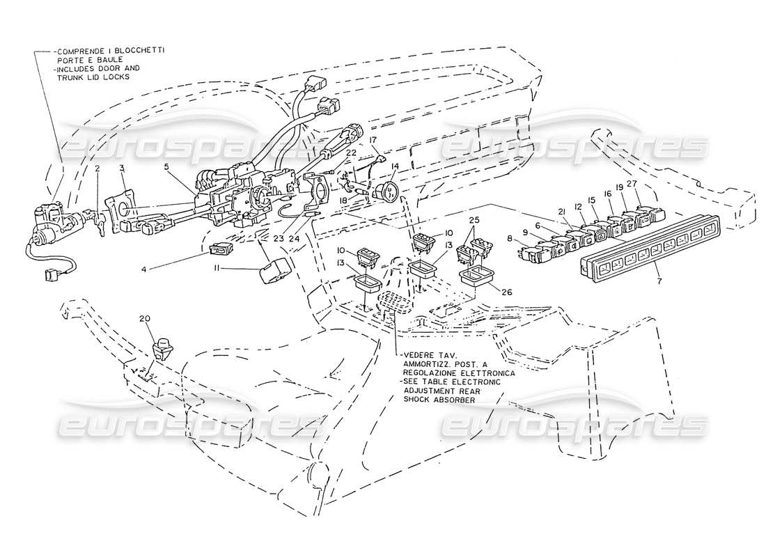 teilediagramm mit der teilenummer 363300121