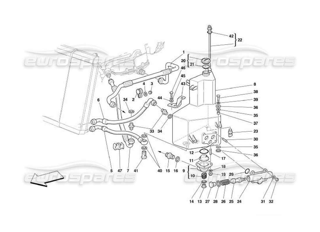 teilediagramm mit der teilenummer 167832