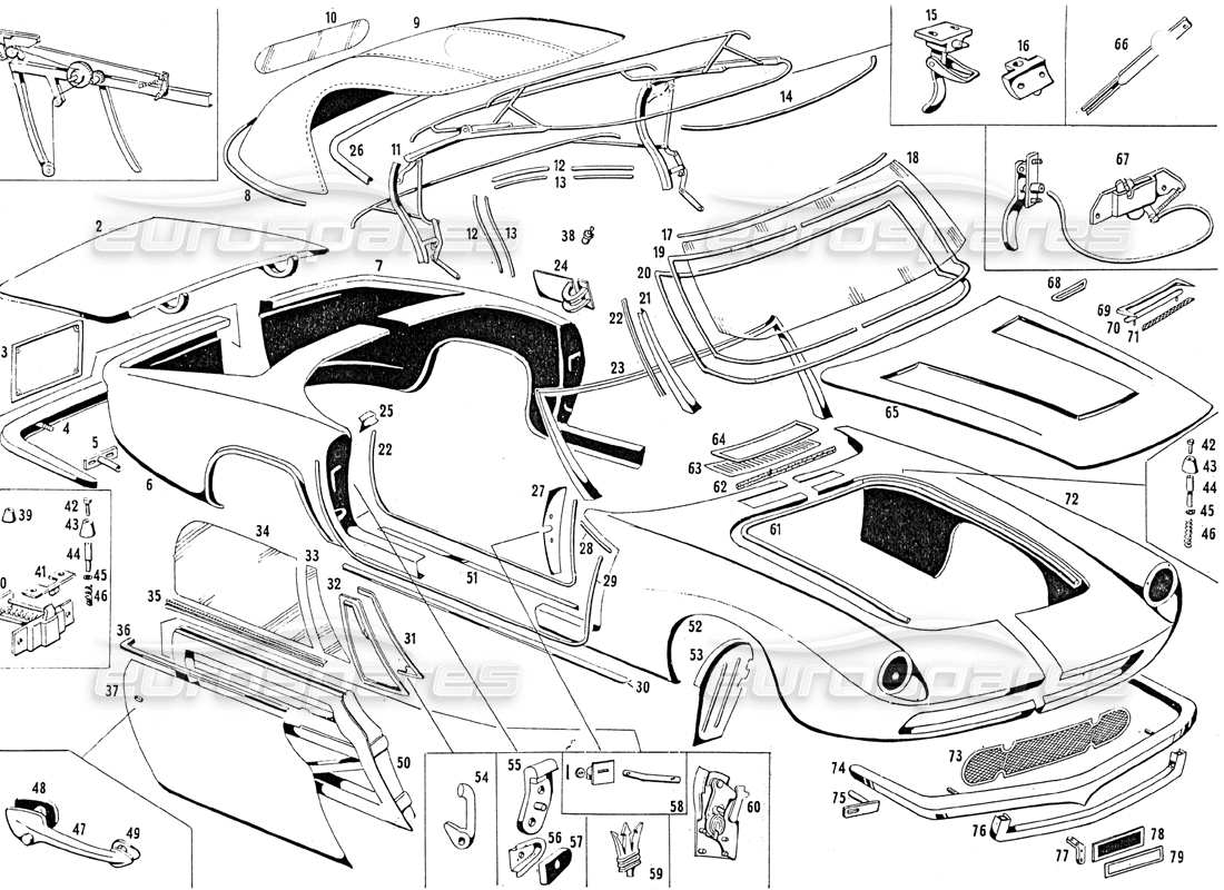 teilediagramm mit teilenummer 109 - ba 61921
