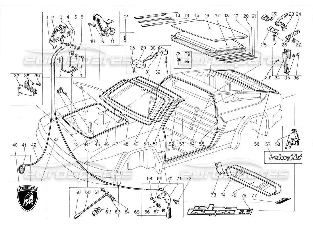 teilediagramm mit der teilenummer 007807029
