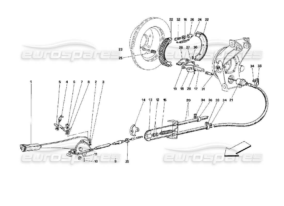 teilediagramm mit der teilenummer 118554