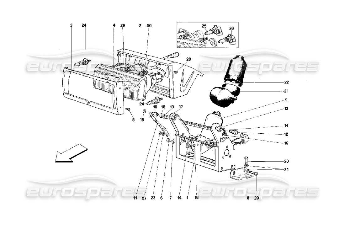 teilediagramm mit der teilenummer 148086