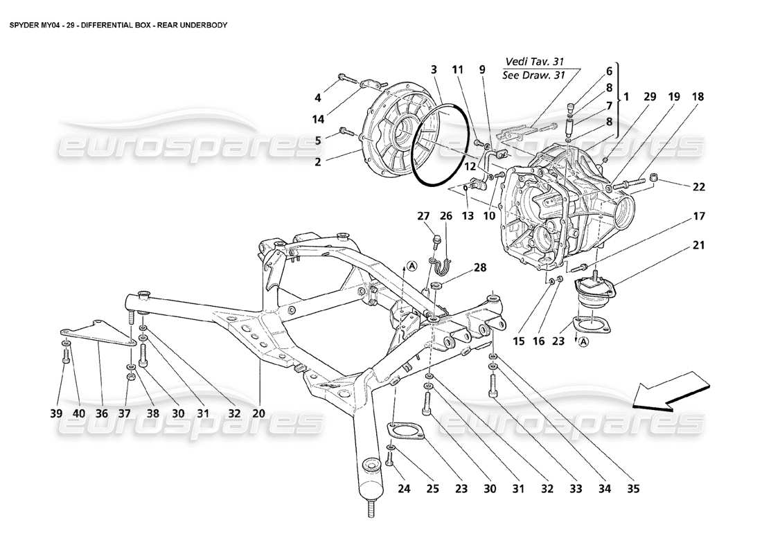 teilediagramm mit der teilenummer 11190779