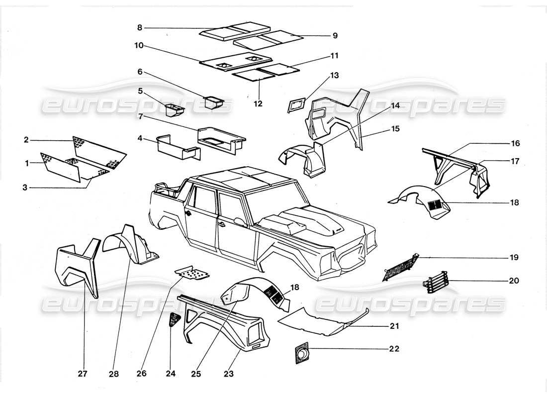 teilediagramm mit der teilenummer 009230010