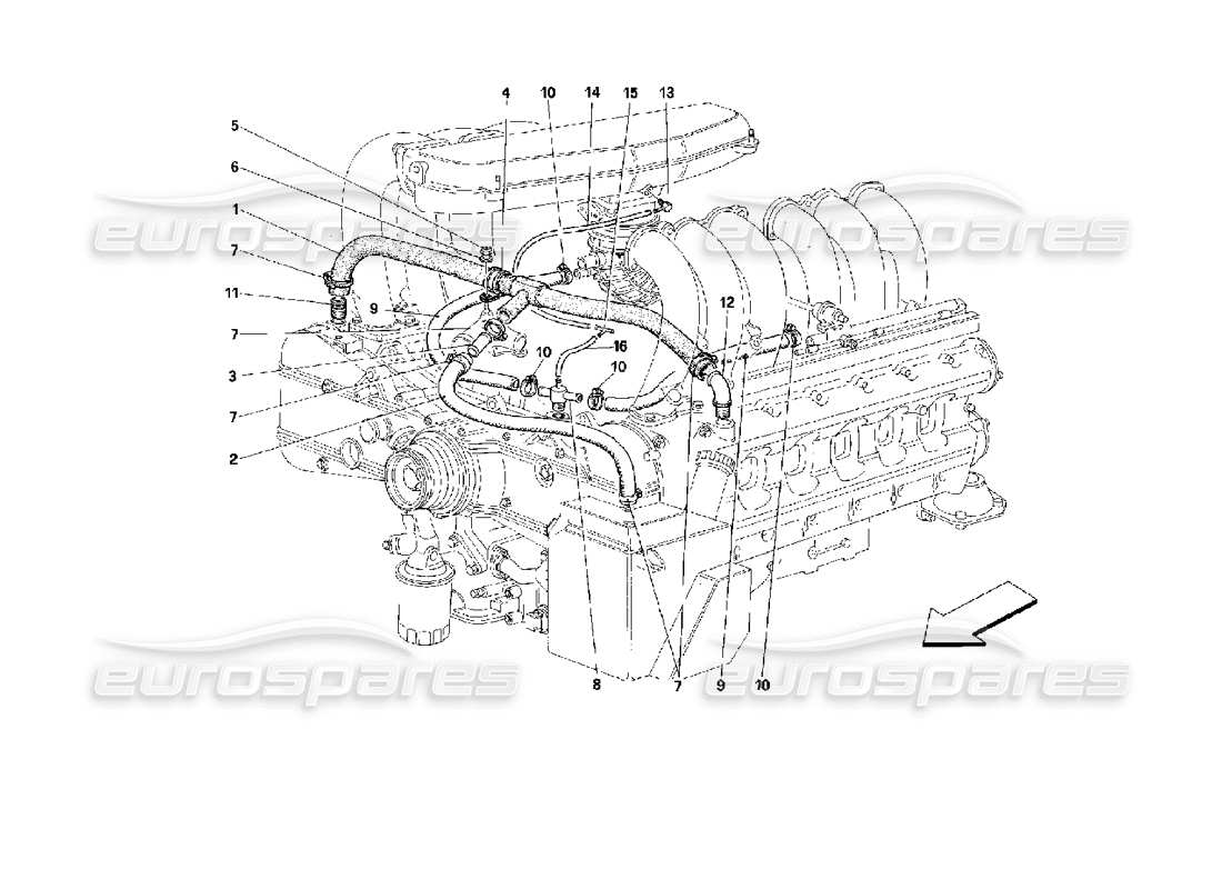 teilediagramm mit der teilenummer 136612