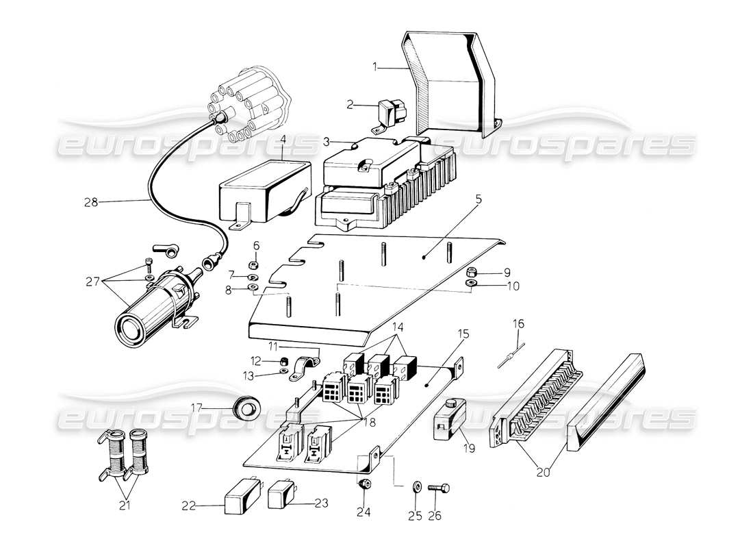 teilediagramm mit der teilenummer 001619317