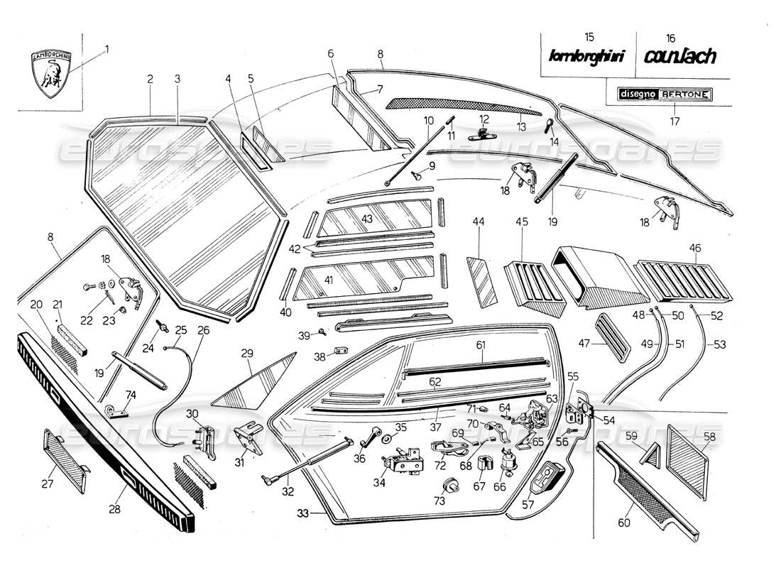 teilediagramm mit der teilenummer 007059019