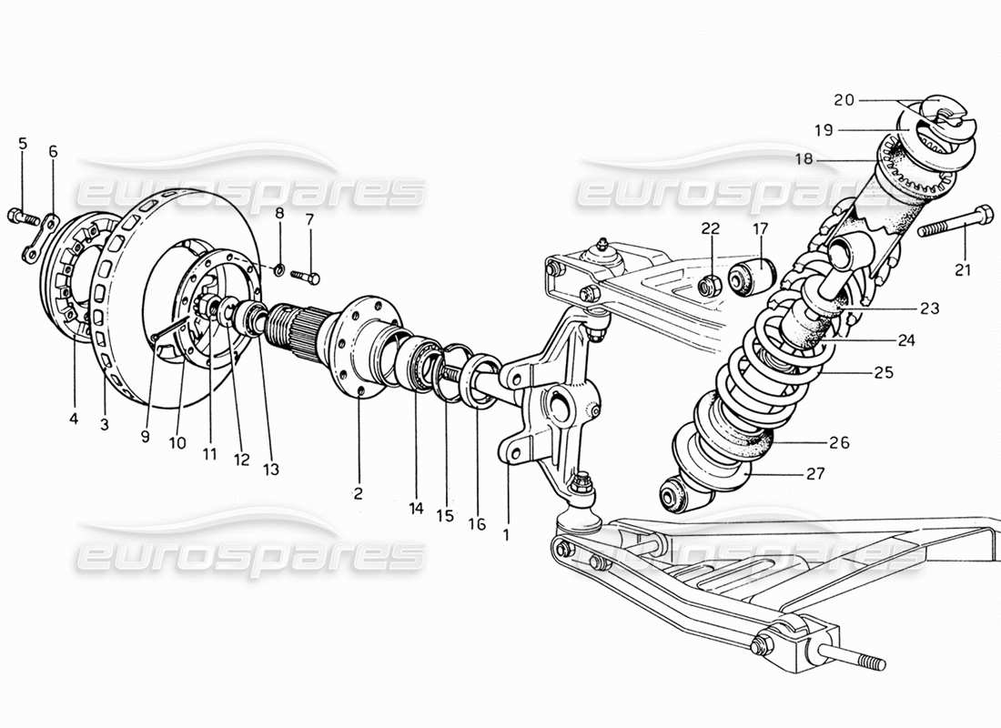 teilediagramm mit der teilenummer m5x16uni5738