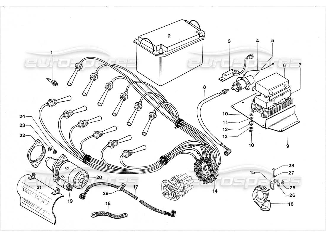 teilediagramm mit der teilenummer lht012