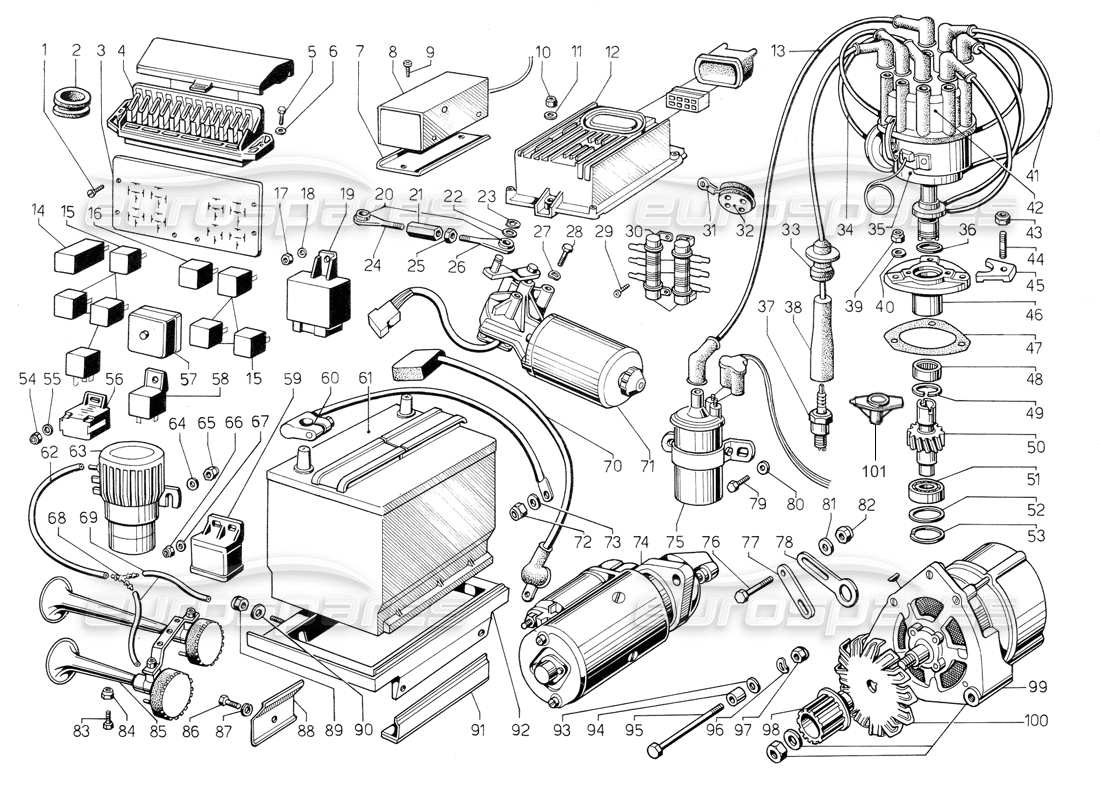 teilediagramm mit der teilenummer 001611967