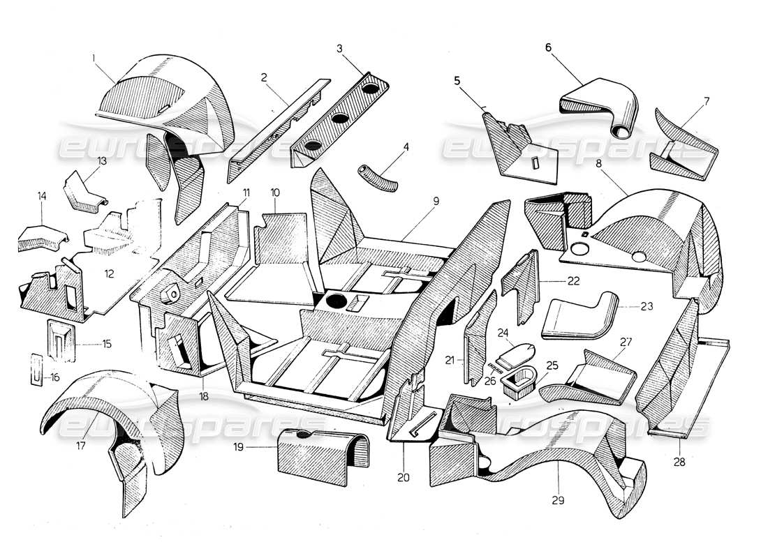 teilediagramm mit der teilenummer 007053005