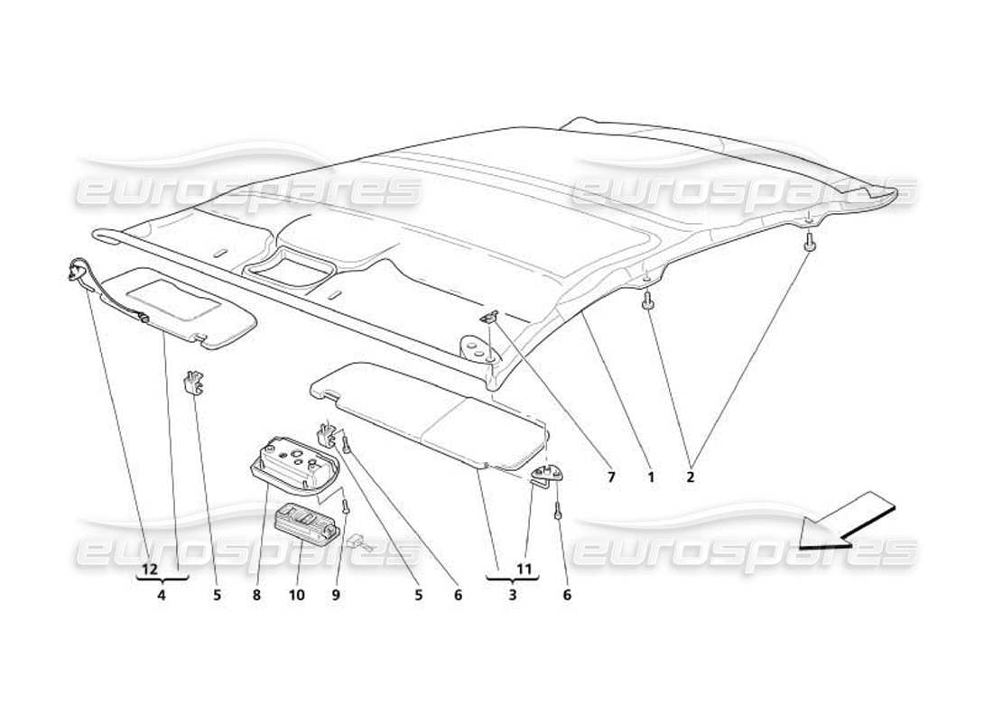 teilediagramm mit der teilenummer 66724400