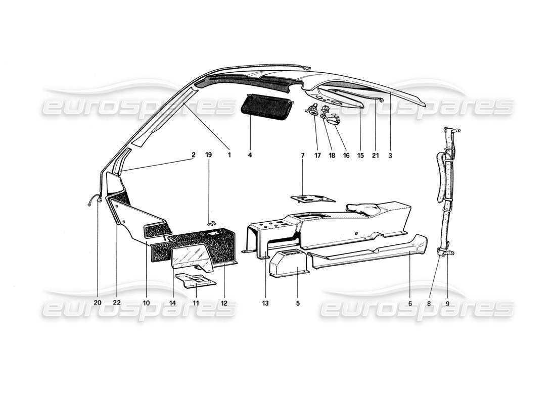 teilediagramm mit der teilenummer 60873500