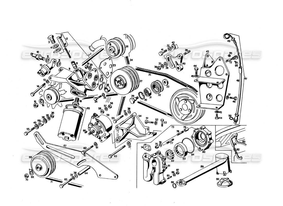 part diagram containing part number 107 07 47 me 72602