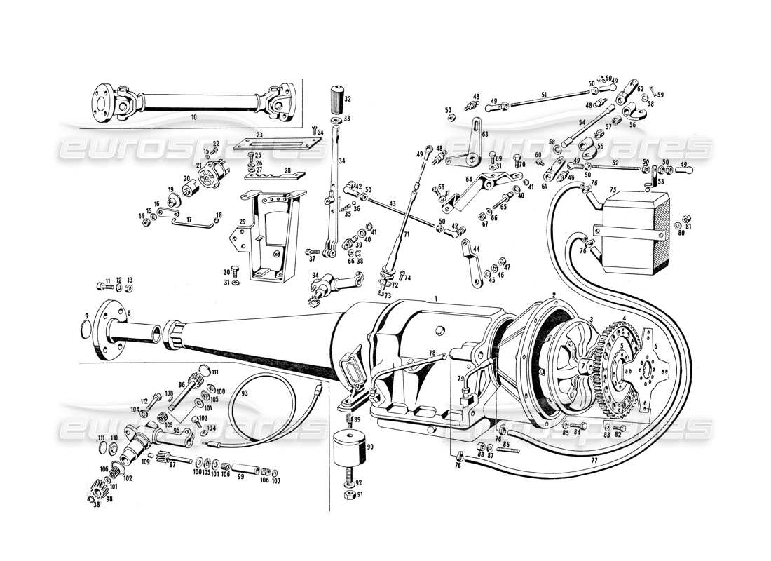teilediagramm mit der teilenummer 107/3 mc 67438