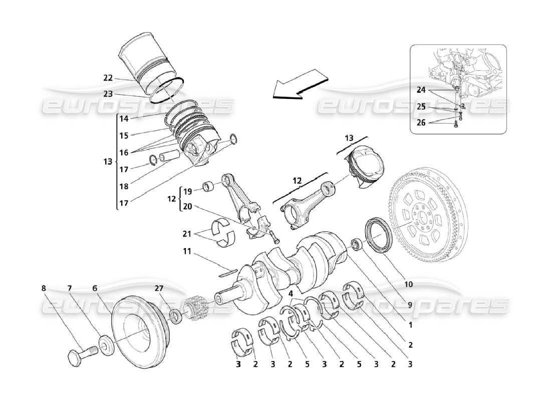 teilediagramm mit der teilenummer 195307