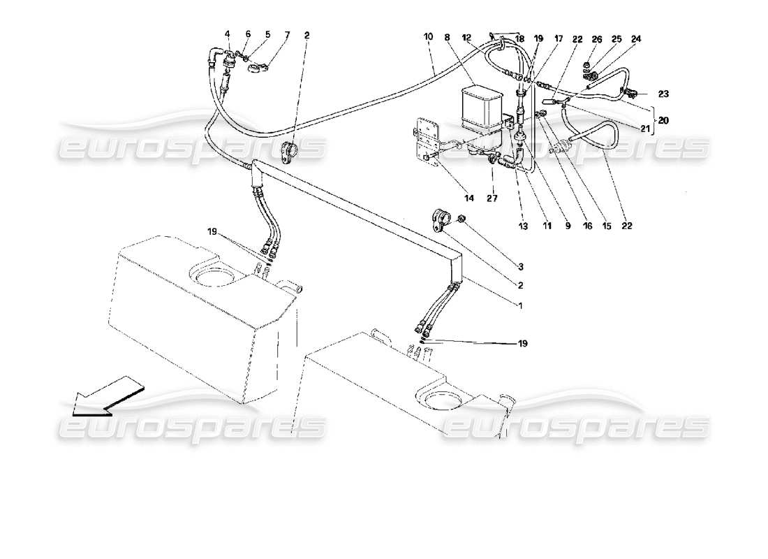 teilediagramm mit der teilenummer 148516