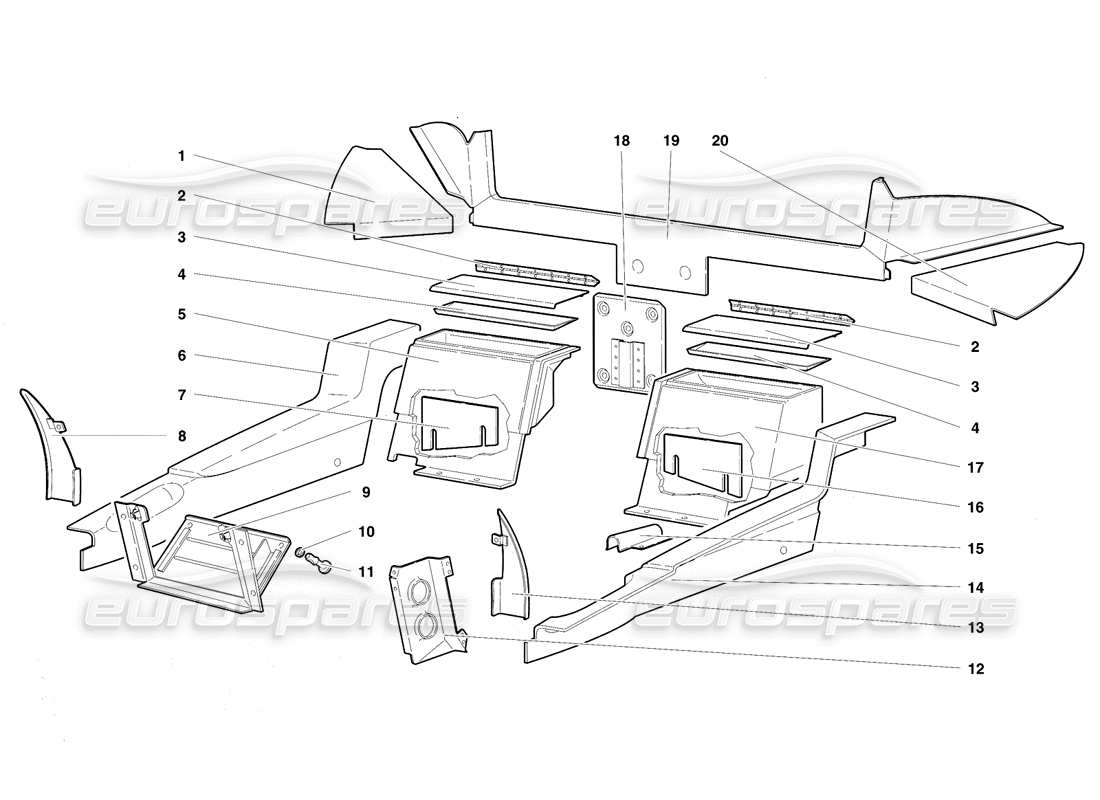 teilediagramm mit der teilenummer 009458305