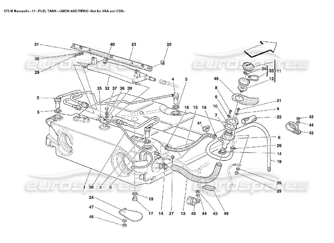 teilediagramm mit der teilenummer 226444