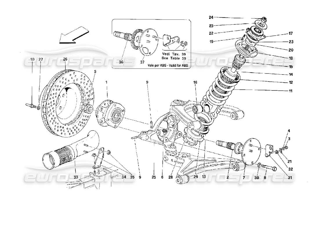 teilediagramm mit der teilenummer 151182