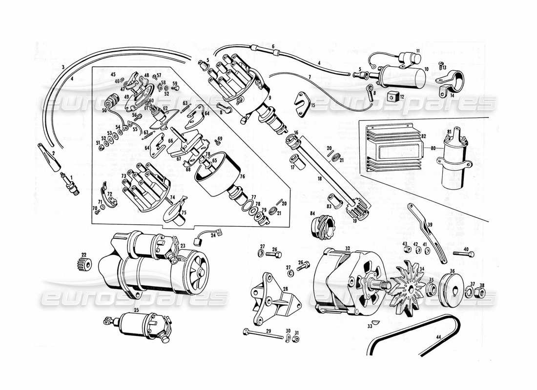 teilediagramm mit der teilenummer me66200