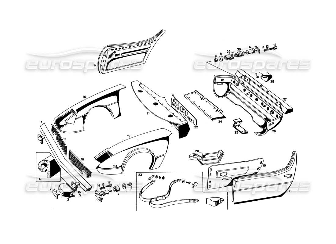 teilediagramm mit der teilenummer 117 bo 79423
