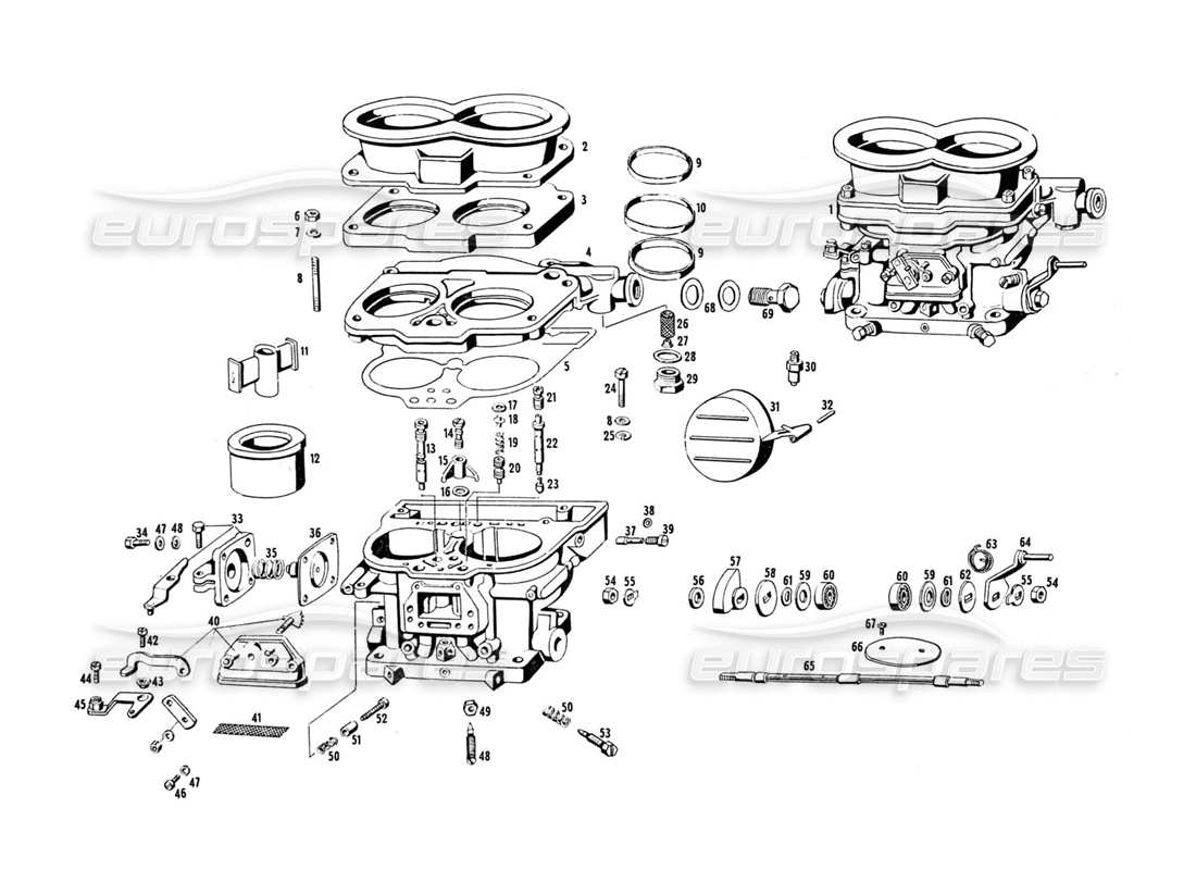 teilediagramm mit der teilenummer 107/3 mc 69710