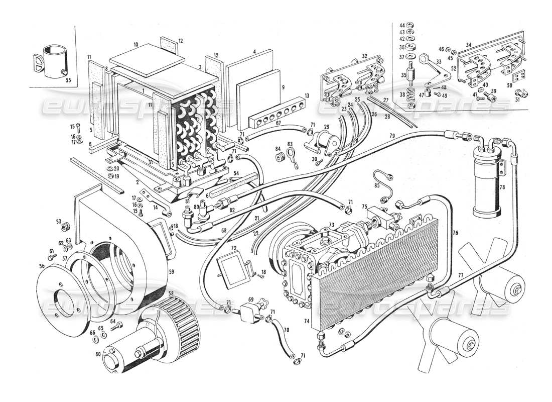 teilediagramm mit der teilenummer dst 61417