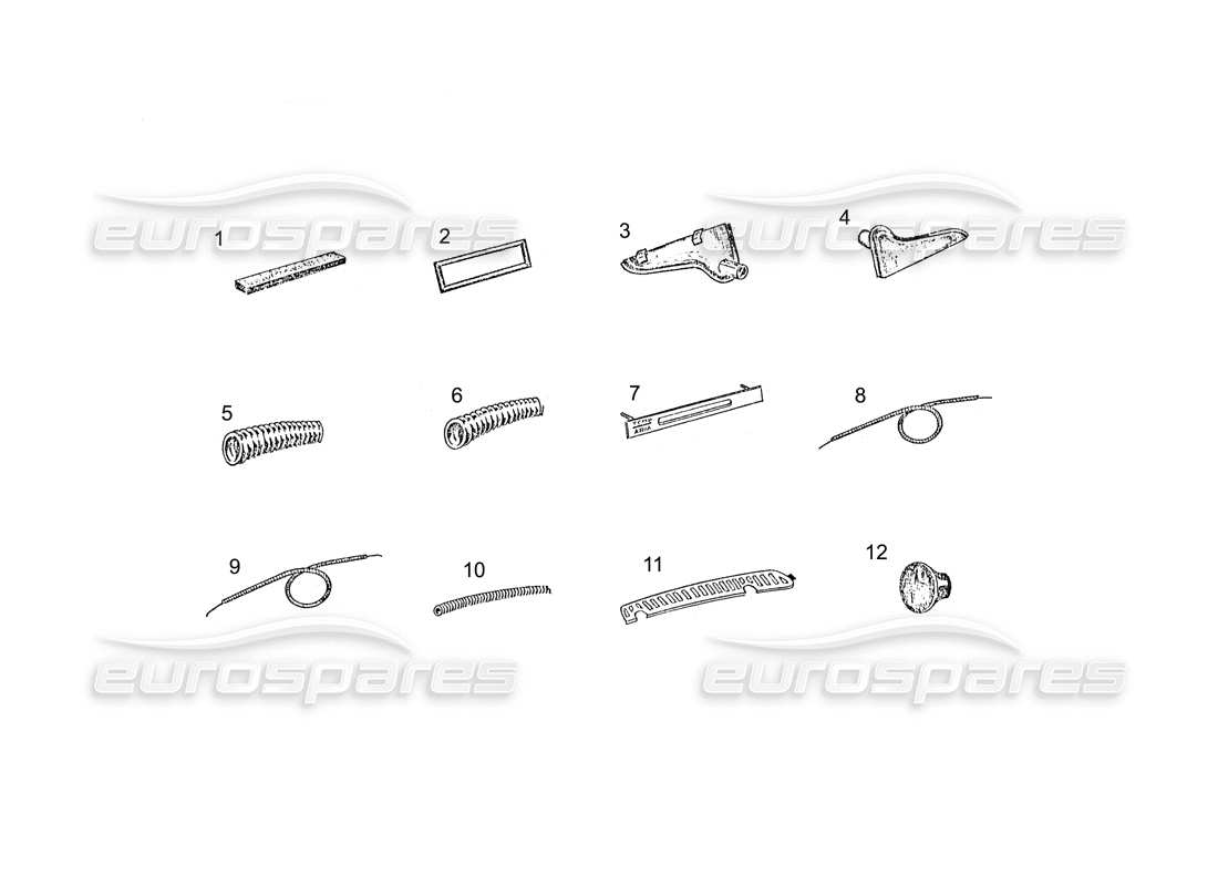 ferrari 250 gt (coachwork) teilediagramm des heizsystems