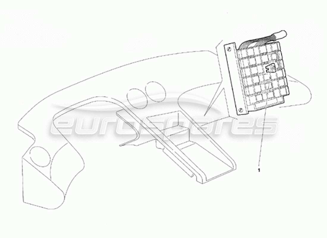 lamborghini diablo vt (1994) elektrisches system (gültig für schweden-version – april 1994) teilediagramm