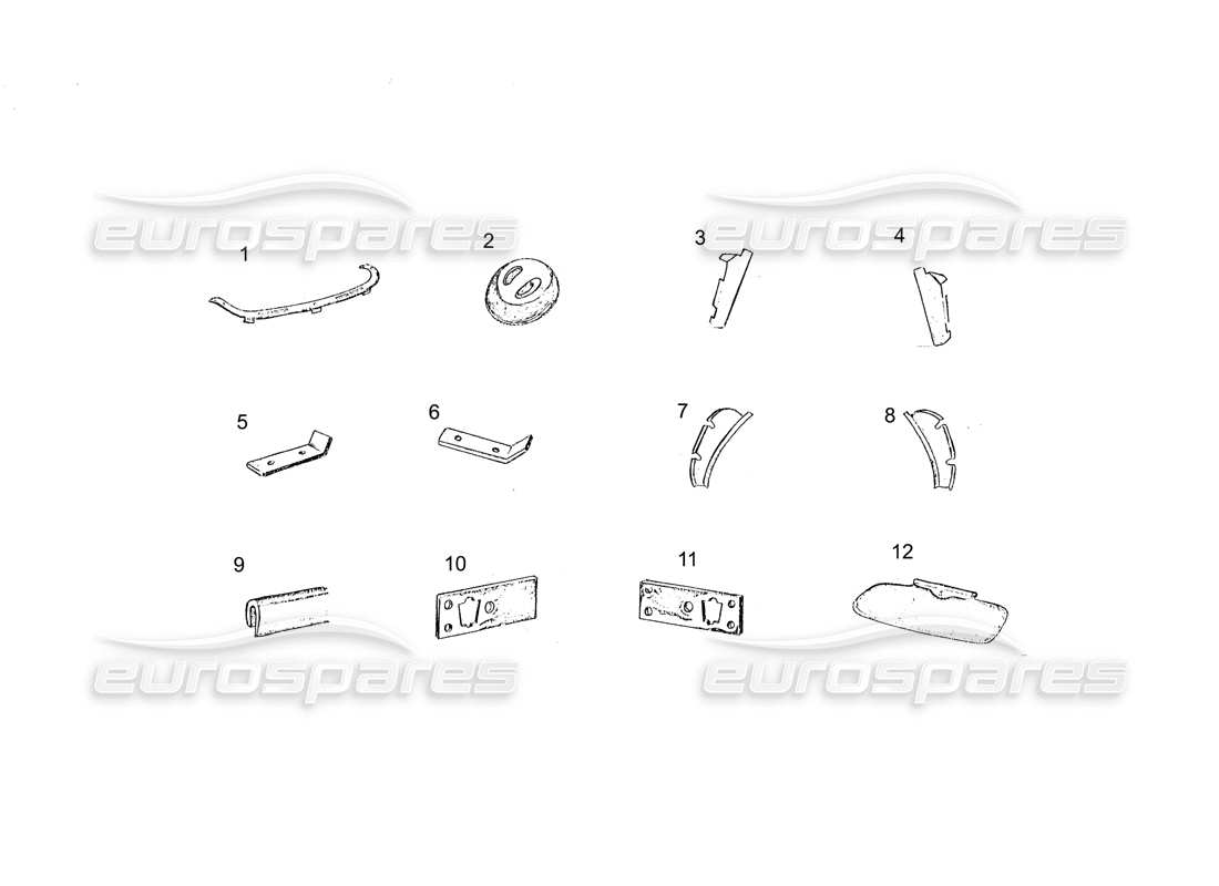 ferrari 250 gt (coachwork) armaturenteildiagramm