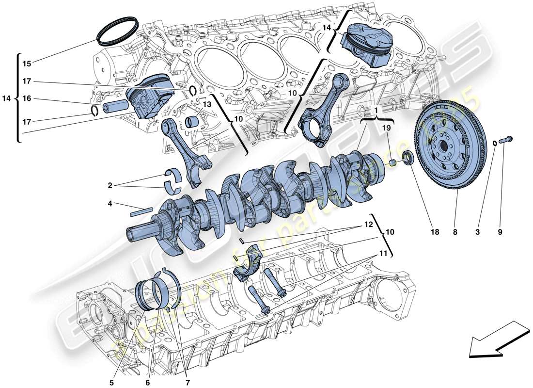 teilediagramm mit der teilenummer 306666