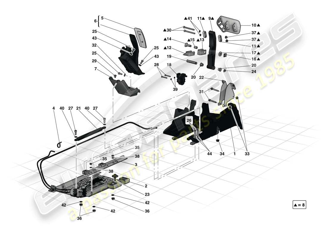 teilediagramm mit der teilenummer 187017