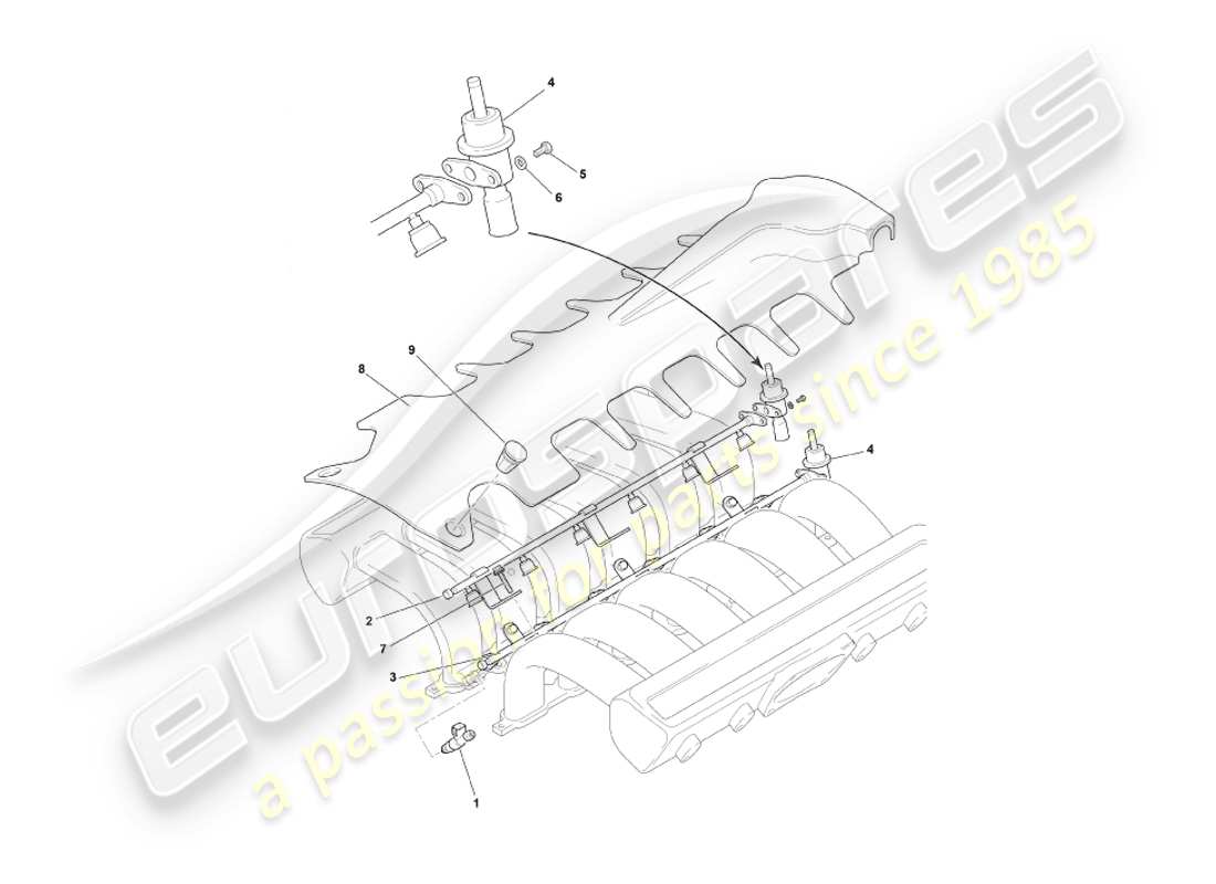 teilediagramm mit der teilenummer 78-124643-aa
