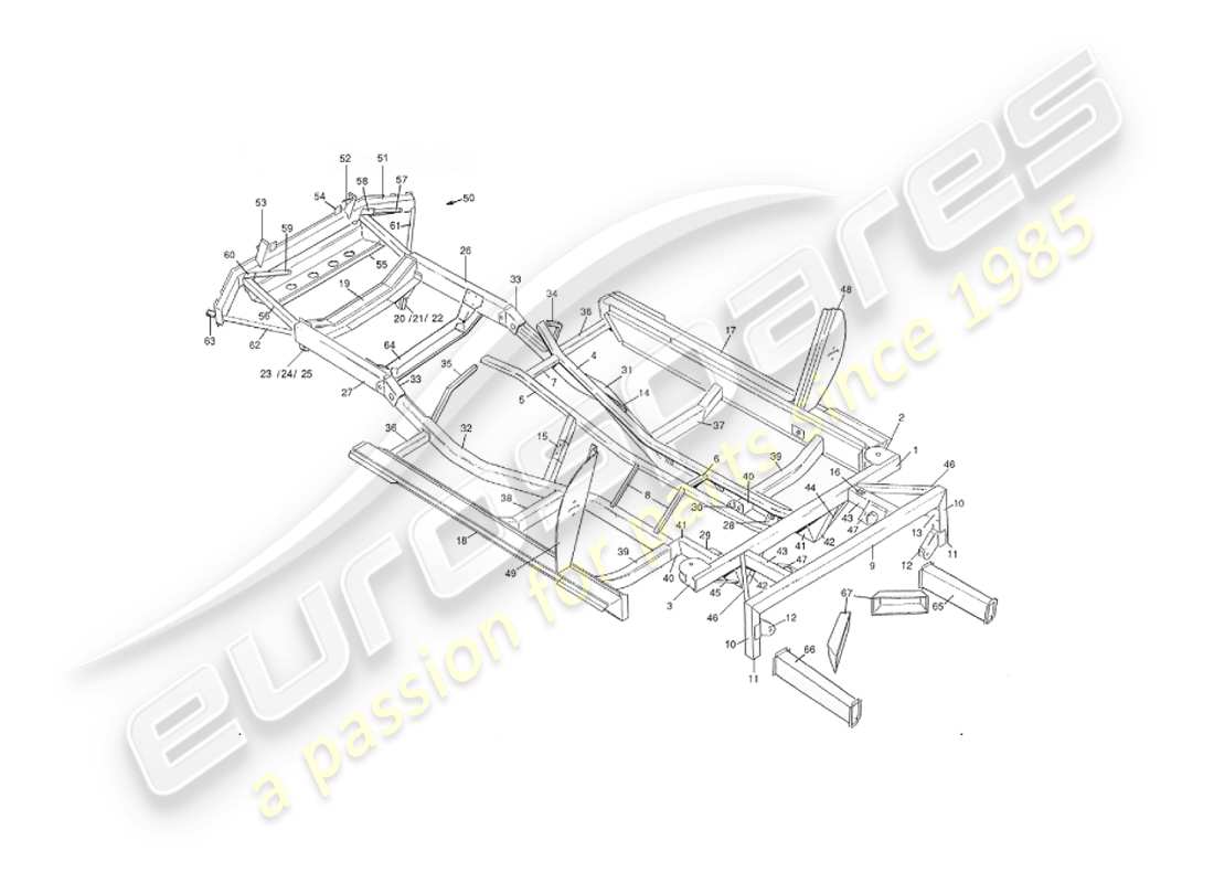 teilediagramm mit der teilenummer 21-50010