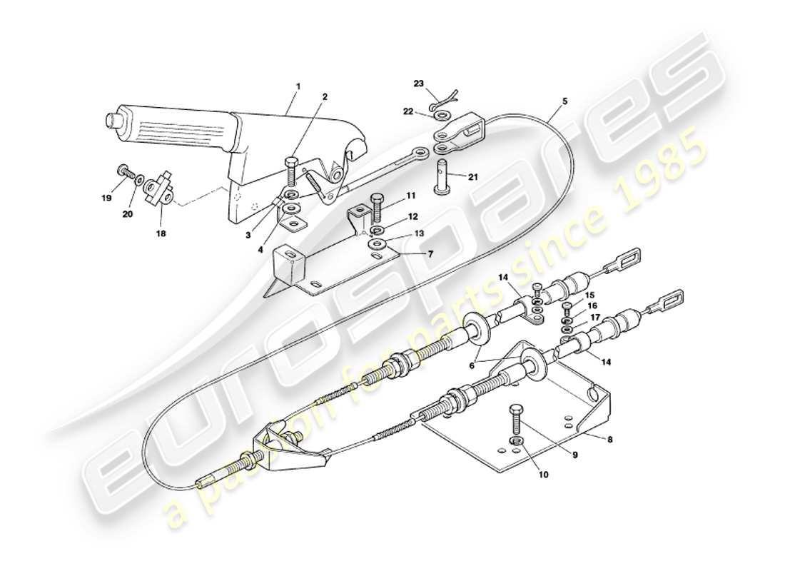 teilediagramm mit der teilenummer 30-70707