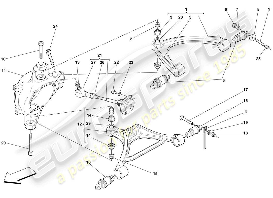 teilediagramm mit der teilenummer 215549