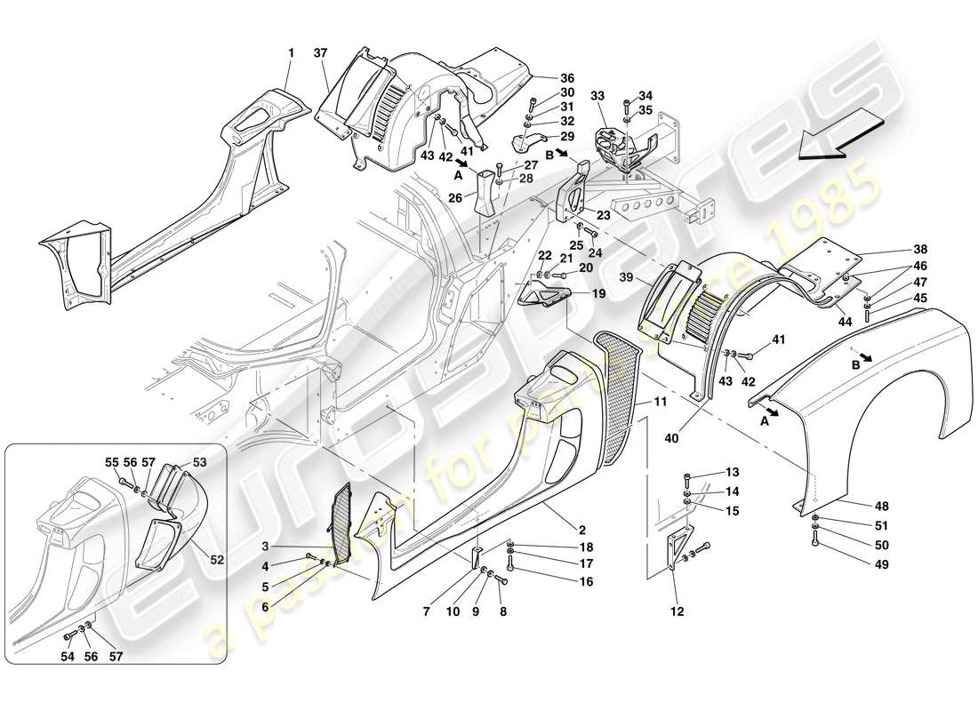 teilediagramm mit der teilenummer 12620477