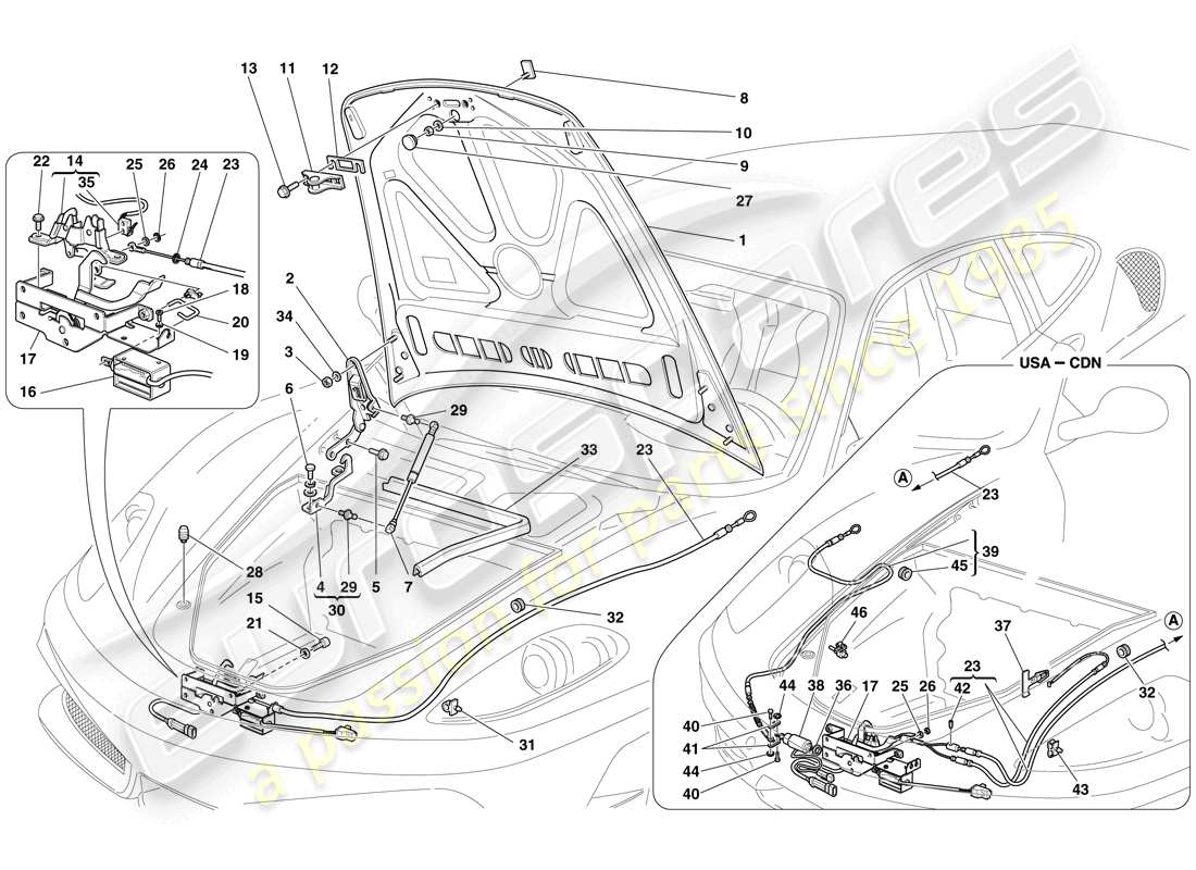 teilediagramm mit der teilenummer 80945900