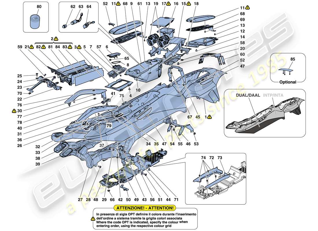 teilediagramm mit der teilenummer 88137000