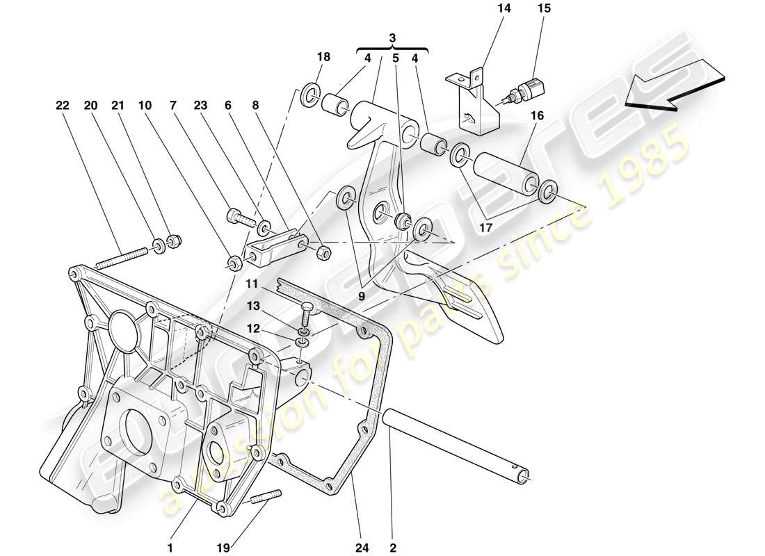 teilediagramm mit der teilenummer 201578