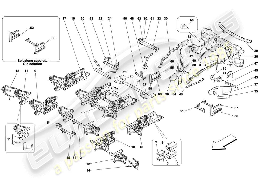 teilediagramm mit der teilenummer 67103611