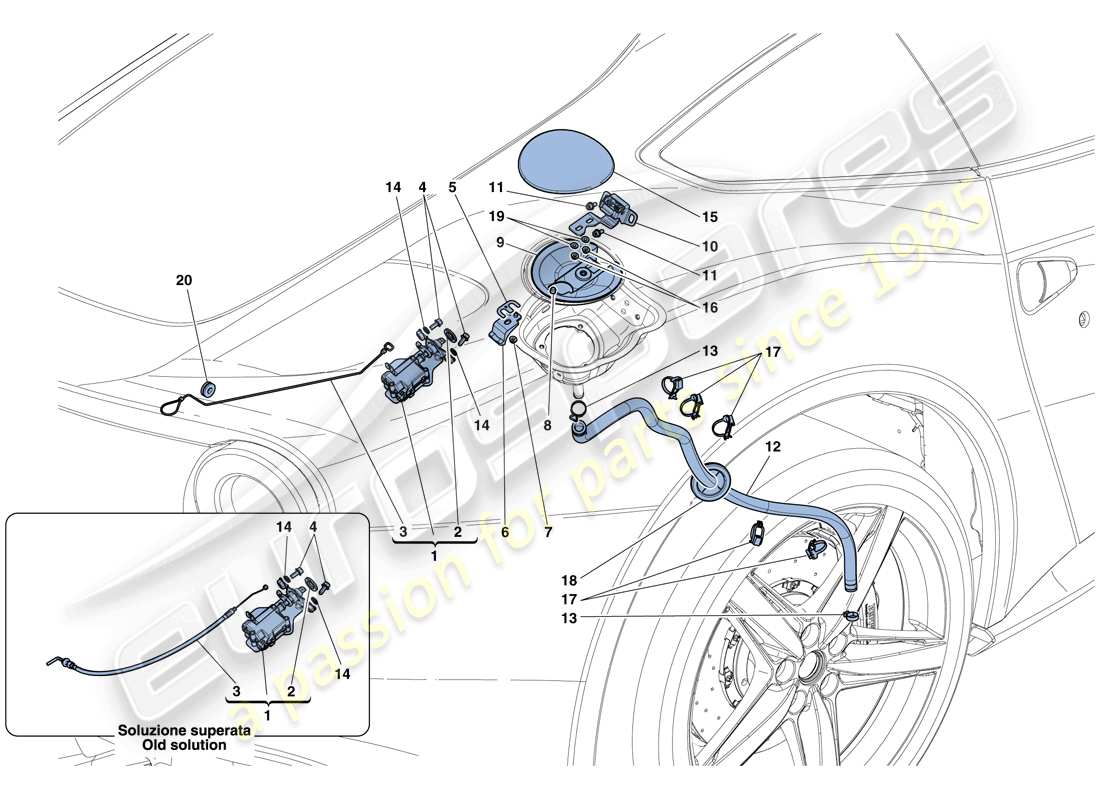 teilediagramm mit der teilenummer 67067600